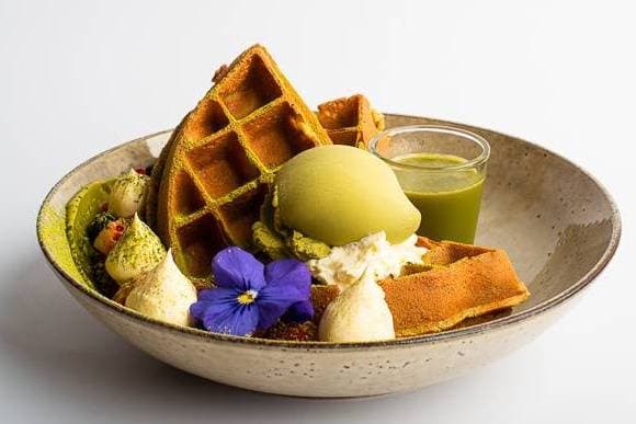 MATCHA WAFFLE
